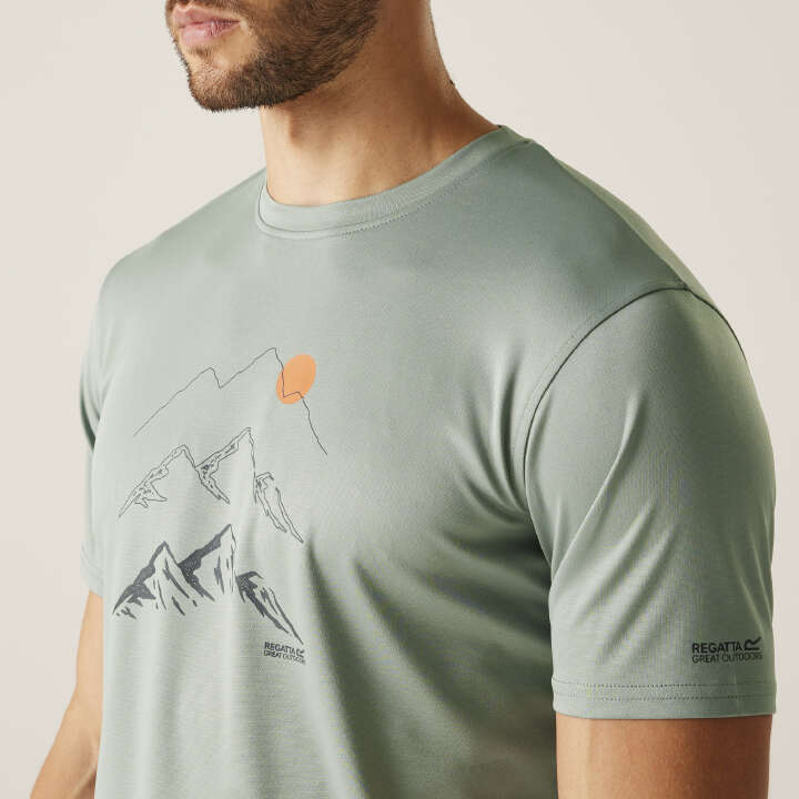 Regatta Herren Funktions T-Shirt Fingal IX